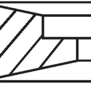 Set segmenti piston VOLVO B6 B6 diesel 241 cai MAHLE ORIGINAL 099 RS 00127 0N0