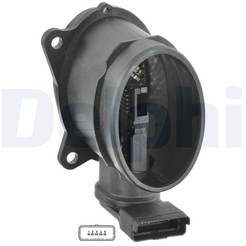 Senzor debit aer VOLVO C30 (533) 1.6 D diesel 109 cai DELPHI AF10075-12B1