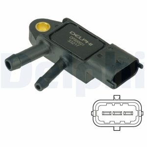 Senzor presiune gaze evacuare VOLVO C30 (533) D5 diesel 180 cai DELPHI DPS00021