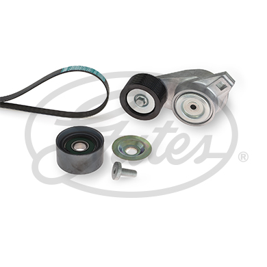 Set curea transmisie cu caneluri VOLVO FH16 II FH 16/540, FH 16/550 diesel 540 cai GATES K0110PK1403HD