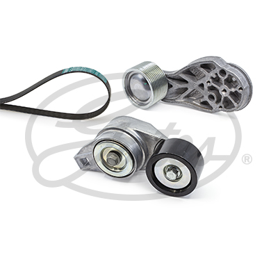 Set curea transmisie cu caneluri VOLVO FH 520 diesel 520 cai GATES K0210PK1495HD