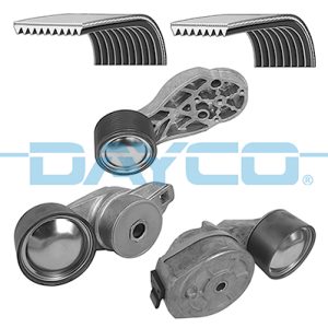 Set curea transmisie cu caneluri VOLVO FH 420 diesel 420 cai DAYCO KPV424HD