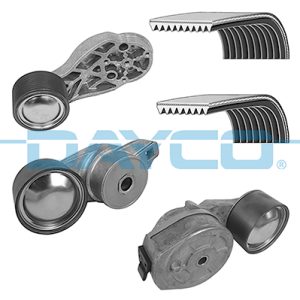 Set curea transmisie cu caneluri VOLVO FH 440 diesel 440 cai DAYCO KPV425HD