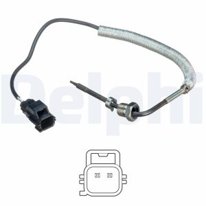 Senzor temperatura gaze evacuare VOLVO C30 (533) D5 diesel 180 cai DELPHI TS30108