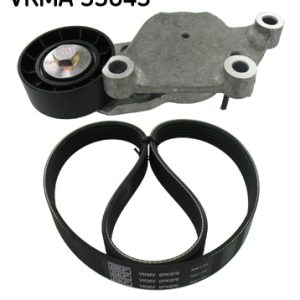 Set curea transmisie cu caneluri VOLVO C30 (533) 1.6 D diesel 109 cai SKF VKMA 33043