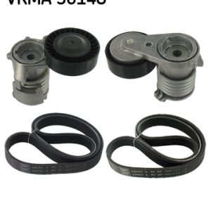 Set curea transmisie cu caneluri VOLVO C30 (533) D4 diesel 177 cai SKF VKMA 36148