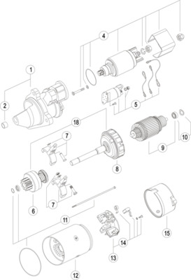 Electromotor MAHLE ORIGINAL MS446 – VOLVO | AutoRival