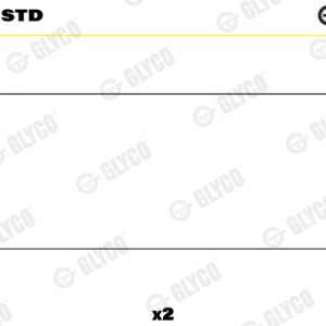 Cuzineti biela GLYCO 01-4115STD