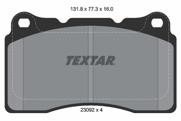 Set placute frana TEXTAR 2309203 – VOLVO | AutoRival
