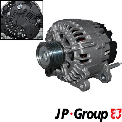 Alternator VW GOLF VAN VI Variant (AJ5) 2.0 TDi diesel 140 cai JP GROUP 1190104200
