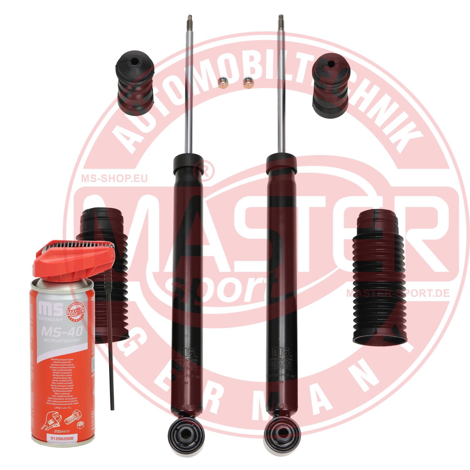 Amortizor VW GOLF VII (5G1, BQ1, BE1, BE2) 2.0 R 4motion benzina 290 cai MASTERSPORT GERMANY 16K002654P