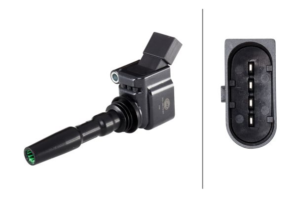 Bobina de inductie VW GOLF VII (5G1, BQ1, BE1, BE2) 1.4 TSI benzina 150 cai HELLA 5DA 193 175-951