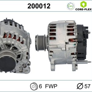 Alternator VW CADDY IV Autoutilitara/limuzina spatioasa (SAA, SAH) 2.0 TDI diesel 140 cai VALEO 200012