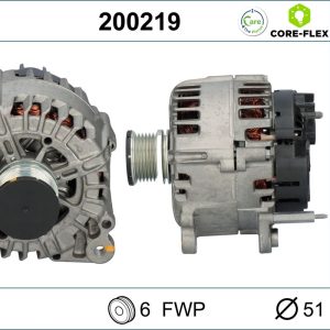 Alternator VW AMAROK platou / sasiu (S1B, S6B, S7B) 2.0 BiTDI 4motion diesel 180 cai VALEO 200219