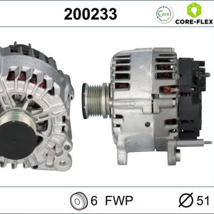 Alternator VW CRAFTER 30-35 bus (2E_) 2.5 TDI diesel 136 cai VALEO 200233