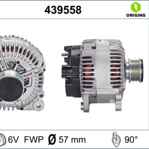 Alternator VW CRAFTER 30-50 platou / sasiu (2F_) 2.5 TDI diesel 88 cai VALEO 439558