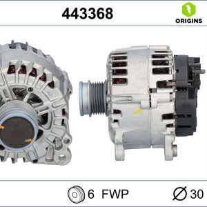 Alternator VW GOLF VII (5G1, BQ1, BE1, BE2) 1.5 TSI benzina 150 cai VALEO 443368