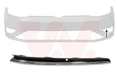 Banda de protectie bara de protectie VW GOLF VII (5G1, BQ1, BE1, BE2) 1.4 TSI benzina 125 cai VAN WEZEL 5775585