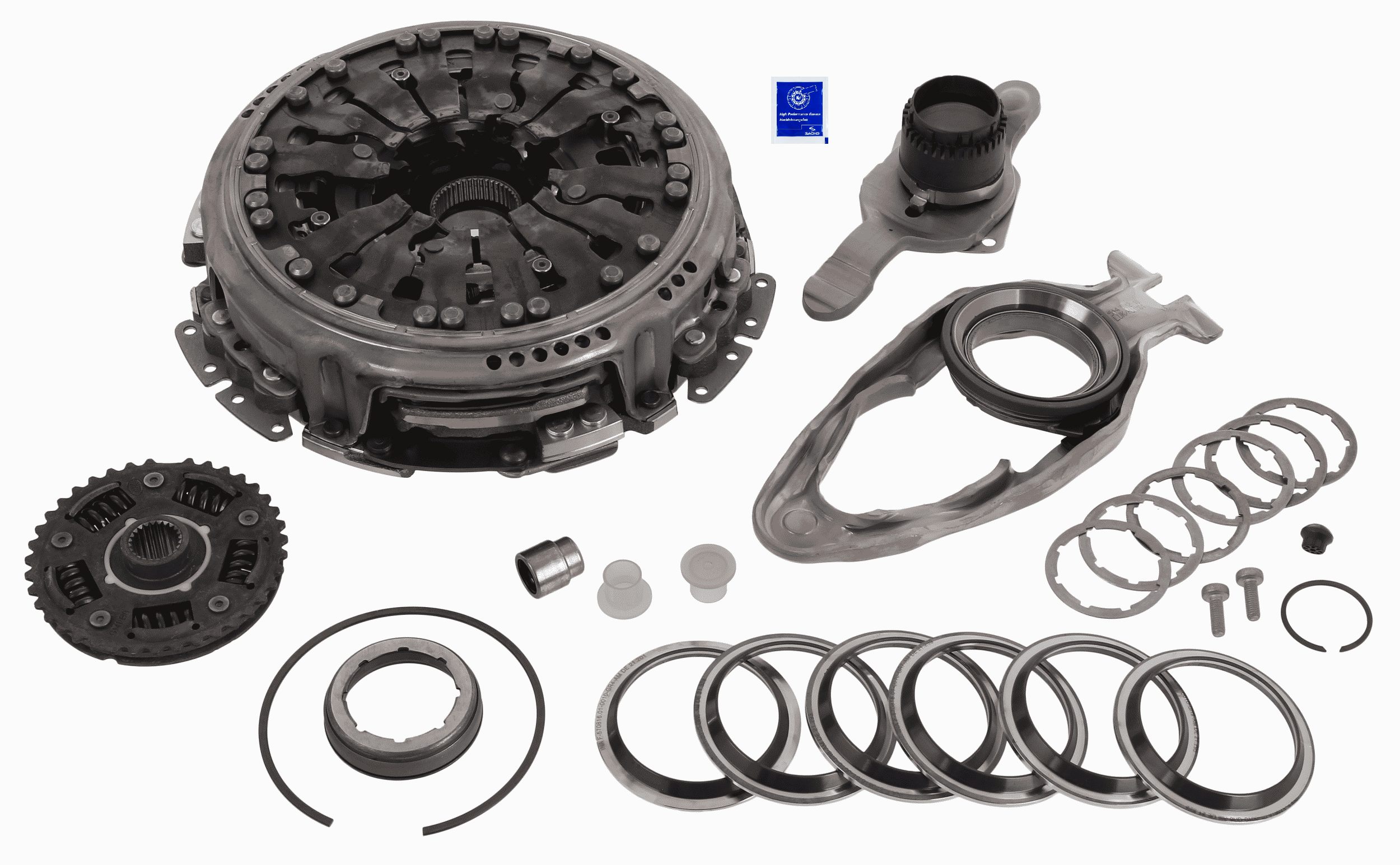 Kit ambreiaj VW GOLF SPORTSVAN VII (AM1, AN1) 1.5 TSI benzina 130 cai SACHS 3000 943 012