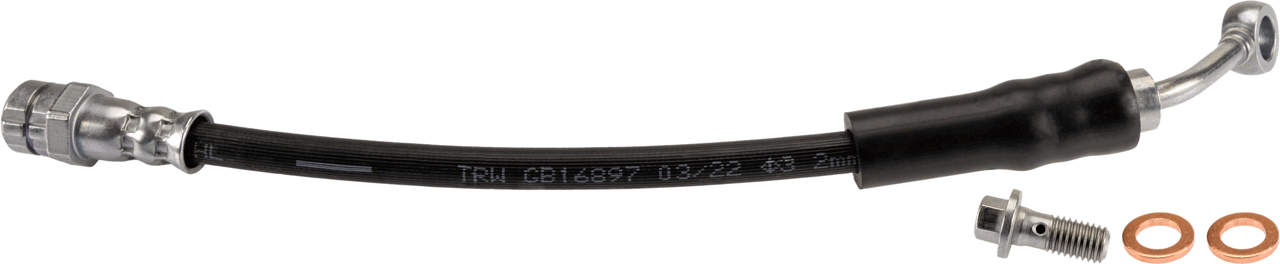 Furtun frana VW GOLF VII (5G1, BQ1, BE1, BE2) 2.0 GTI benzina 210 cai TRW PHD2019