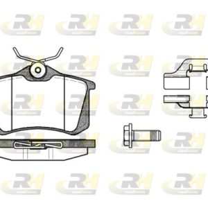 Placute frana VW GOLF VI Variant (AJ5) 1.4 TSI benzina 122 cai ROADHOUSE 2263.03