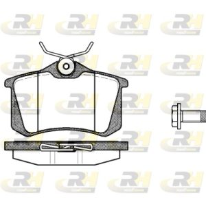 Placute frana VW GOLF VI Variant (AJ5) 1.4 TSI benzina 122 cai ROADHOUSE 2263.05