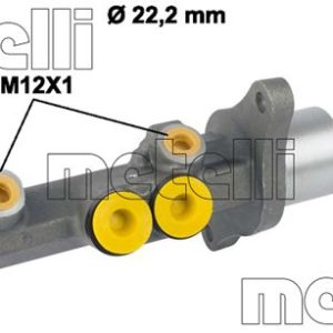 Pompa centrala frana VW GOLF VI (5K1) 1.4 TSI benzina 160 cai METELLI 05-0720