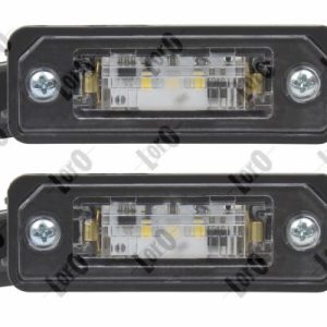 Iluminare numar de circulatie VW GOLF VI (5K1) Blue E-Motion electric 88 cai ABAKUS 053-10-900LED