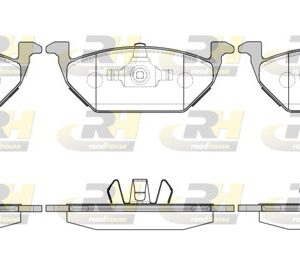 Placute frana VW GOLF VI Variant (AJ5) 1.2 TSI benzina 86 cai ROADHOUSE 2633.31