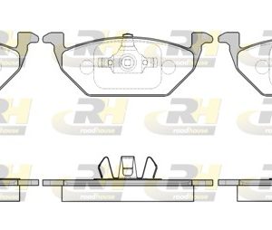 Placute frana VW GOLF VI (5K1) 1.4 benzina 80 cai ROADHOUSE 2633.41
