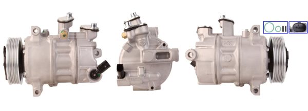 Compresor climatizare VW GOLF VI (5K1) 1.4 TSI benzina 160 cai LUCAS ACP634