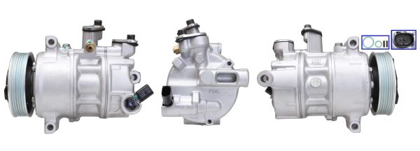 Compresor climatizare VW CADDY ALLTRACK Autoutilitara/limuzina spatioasa (SAA) 1.4 TGI CNG Benzina/Gaz metan (GNC) 110 cai LUCAS ACP01099