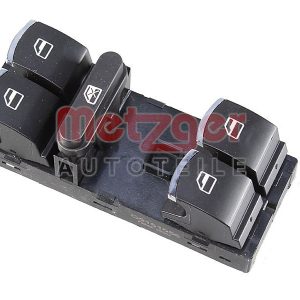 Comutator macara geam VW GOLF VI (5K1) 1.6 TDI diesel 90 cai METZGER 09161056