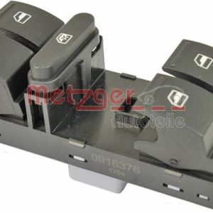 Comutator macara geam VW GOLF VI (5K1) 1.4 TSI benzina 160 cai METZGER 0916376