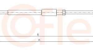 Cablu frana de parcare VW CRAFTER 30-50 platou / sasiu (2F_) 2.0 TDI diesel 136 cai COFLE 10.9890