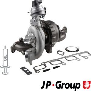 Compresor sistem de supraalimentare VW GOLF VI (5K1) 1.6 TDI diesel 105 cai JP GROUP 1117404600