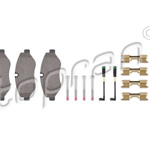 Placute frana VW CRAFTER 30-35 bus (2E_) 2.5 TDI diesel 136 cai TOPRAN 111 655