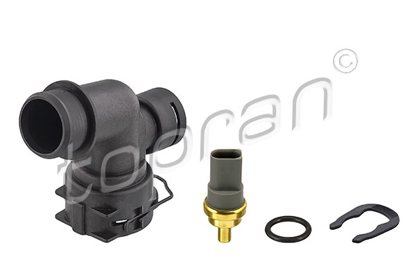 Flansa lichid racire VW GOLF VII (5G1, BQ1, BE1, BE2) 1.0 TSI benzina 86 cai TOPRAN 117 449