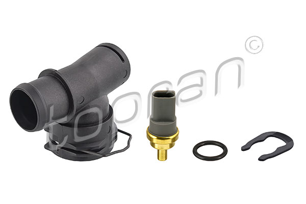 Flansa lichid racire VW ATLAS (CA1, CA2, CA3) 3.6 FSi 4motion benzina 249 cai TOPRAN 117 497