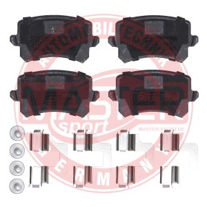 Placute frana VW GOLF VI Cabriolet (517) 2.0 R benzina 265 cai MASTERSPORT GERMANY 13046027492N-SET-MS