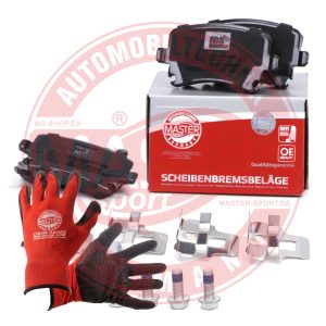 Placute frana VW GOLF VI (5K1) 1.4 benzina 80 cai MASTERSPORT GERMANY 13046028802N-SET-MSP