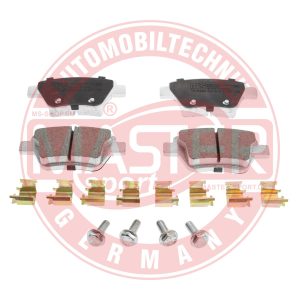 Placute frana VW GOLF VI (5K1) 1.6 MultiFuel Benzina/Etanol 102 cai MASTERSPORT GERMANY 13046038582K-SET-MS