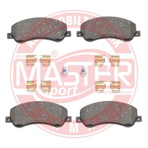 Placute frana VW AMAROK (2HA, 2HB, S1B, S6B, S7A, S7B) 2.0 TDI diesel 140 cai MASTERSPORT GERMANY 13046038602N-SET-MS