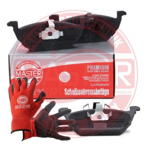 Placute frana VW GOLF VI (5K1) 2.0 GTi benzina 235 cai MASTERSPORT GERMANY 13046071172N-SET-MSP