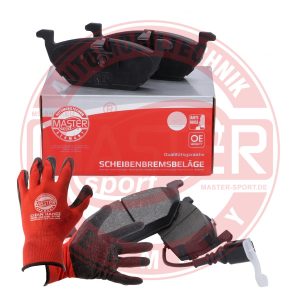 Placute frana VW GOLF VI (5K1) 2.0 GTi benzina 210 cai MASTERSPORT GERMANY 13046071172T-SET-MSP