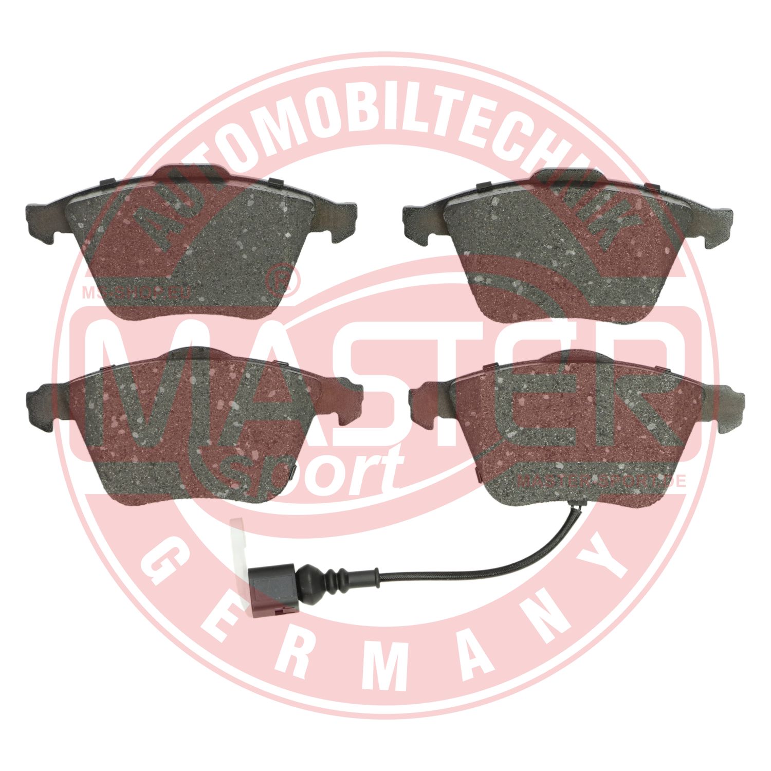 Placute frana VW GOLF VI Van (5K1_) 2.0 TDi diesel 140 cai MASTERSPORT GERMANY 13046072002N-SET-MS