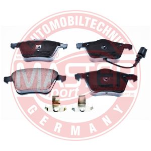 Placute frana VW GOLF VI Cabriolet (517) 1.2 TSI 16V benzina 105 cai MASTERSPORT GERMANY 13046072272N-SET-MS