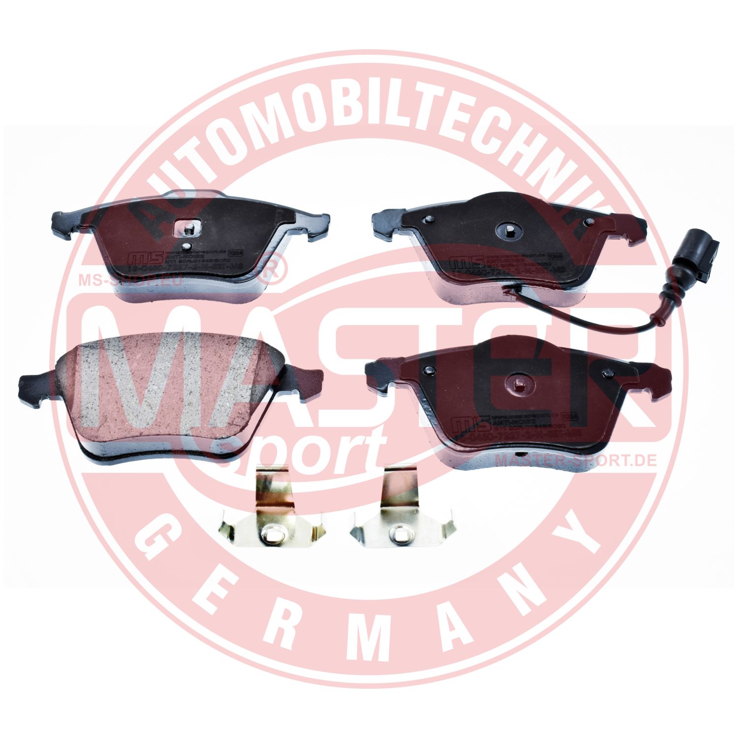 Placute frana VW GOLF VI Cabriolet (517) 2.0 TDI diesel 110 cai MASTERSPORT GERMANY 13046072272N-SET-MS