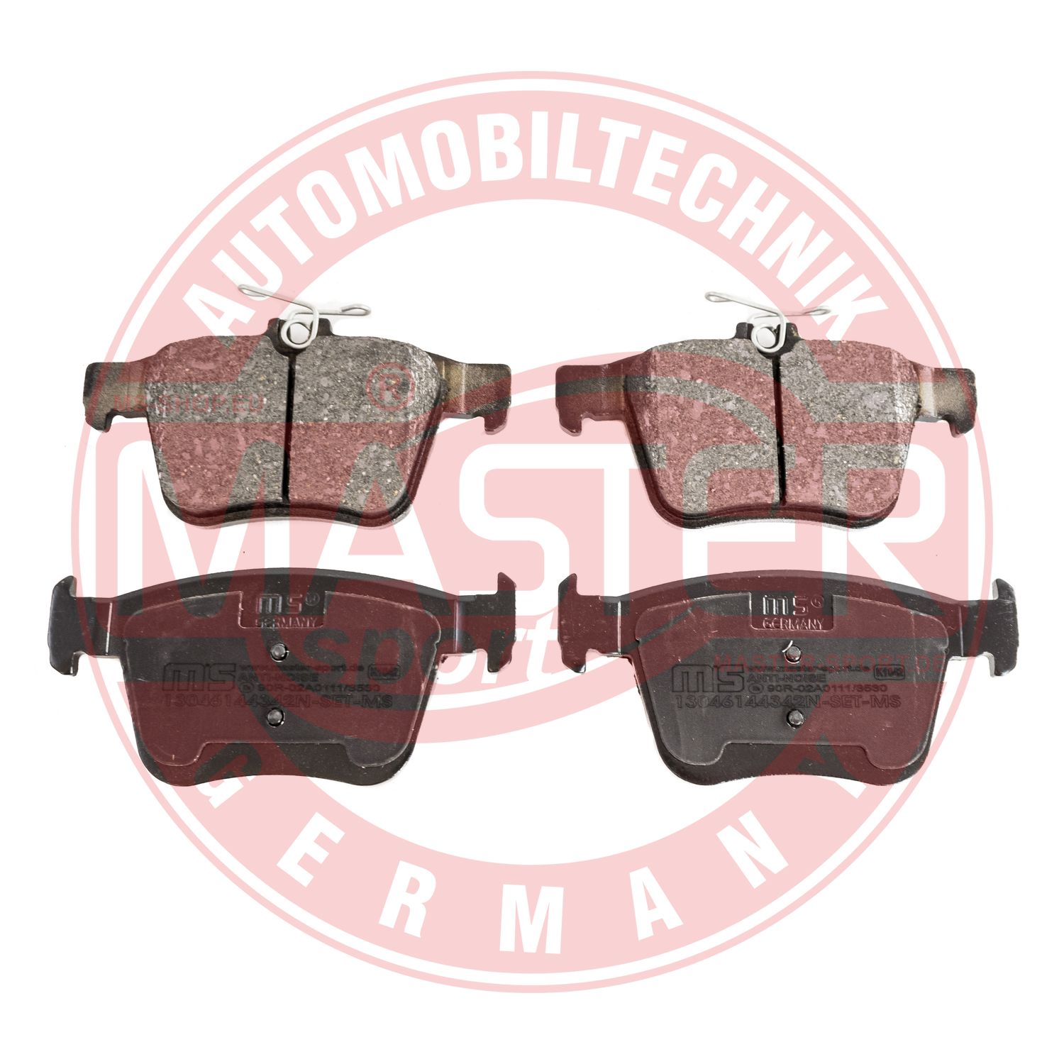 Placute frana VW GOLF VII (5G1, BQ1, BE1, BE2) 1.0 TSI benzina 86 cai MASTERSPORT GERMANY 13046144342N-SET-MS