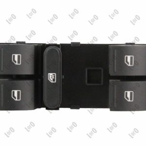 Comutator macara geam VW GOLF VI (5K1) 2.0 R 4motion benzina 256 cai ABAKUS 135-05-005